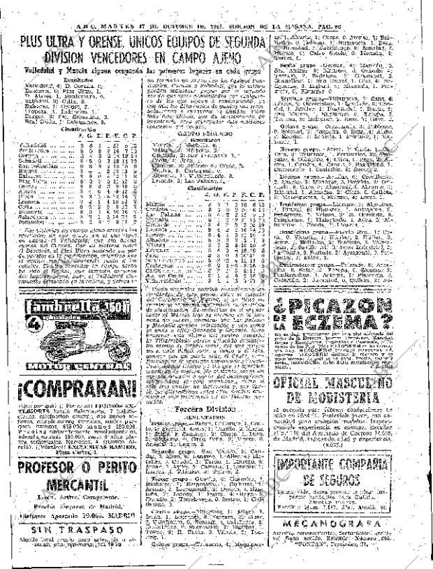 ABC MADRID 17-10-1961 página 56