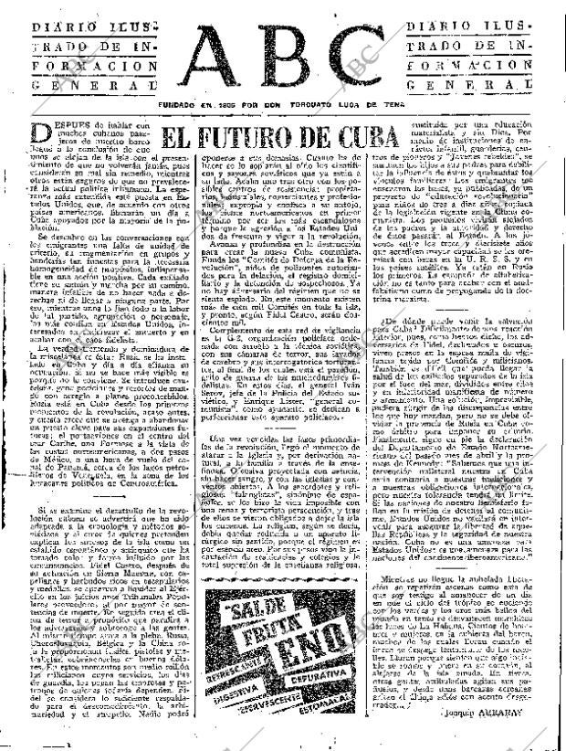 ABC MADRID 18-10-1961 página 3