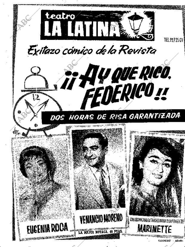 ABC MADRID 18-10-1961 página 33
