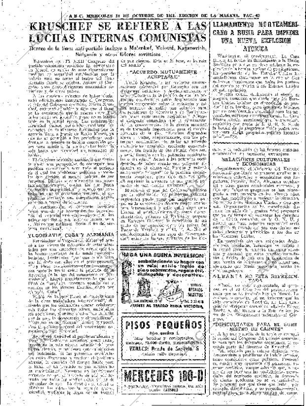 ABC MADRID 18-10-1961 página 49