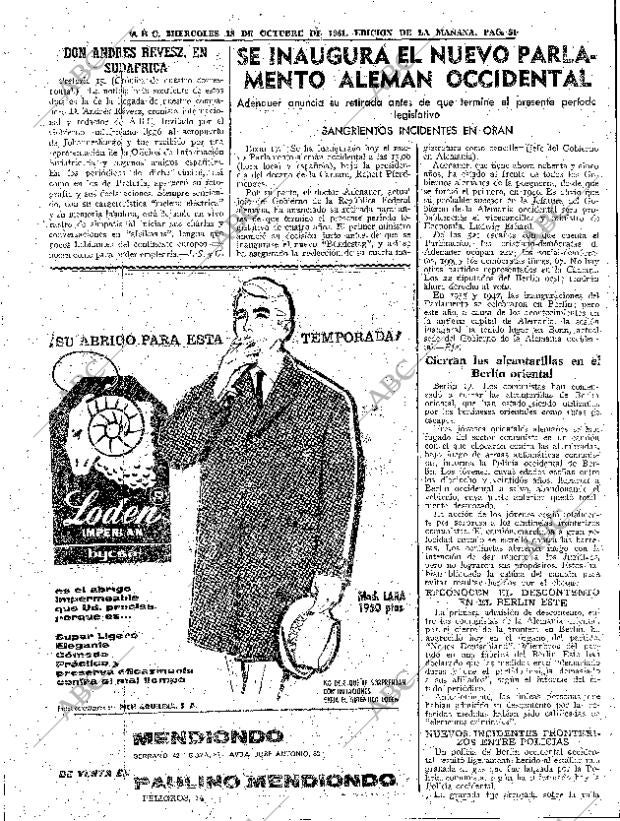 ABC MADRID 18-10-1961 página 51