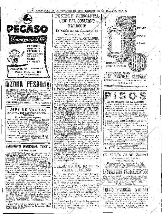 ABC MADRID 18-10-1961 página 54