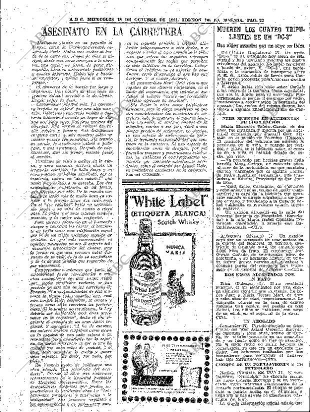 ABC MADRID 18-10-1961 página 73