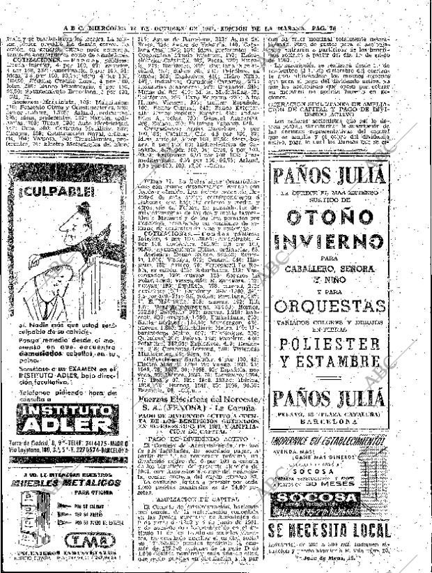 ABC MADRID 18-10-1961 página 76