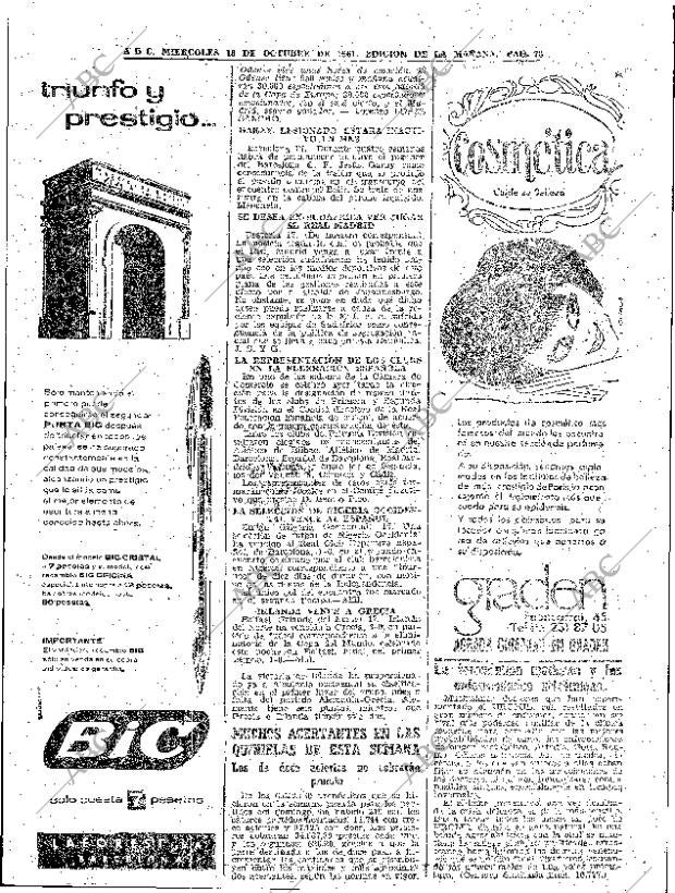 ABC MADRID 18-10-1961 página 78