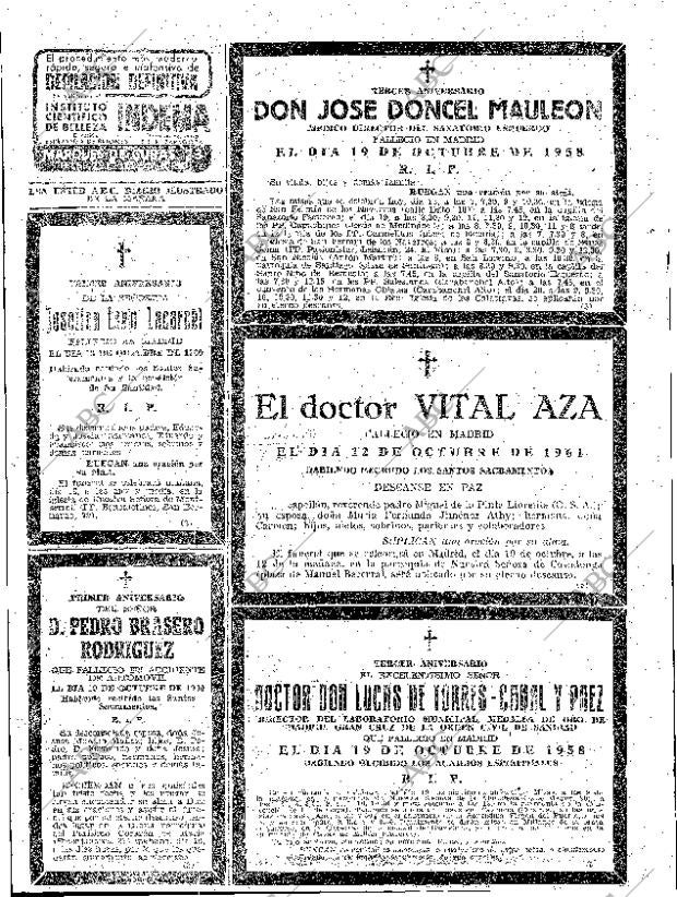 ABC MADRID 18-10-1961 página 92