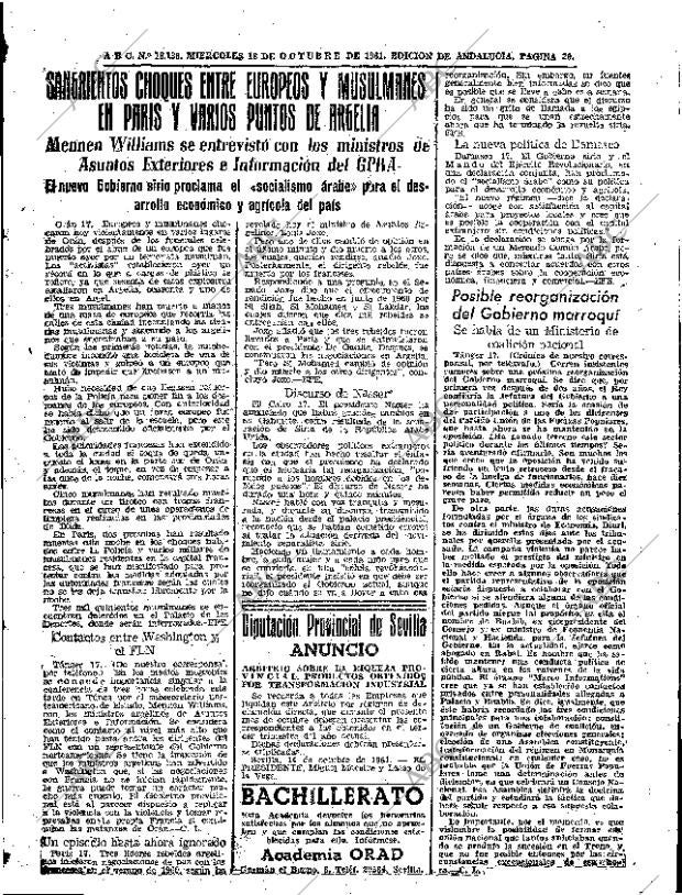 ABC SEVILLA 18-10-1961 página 39