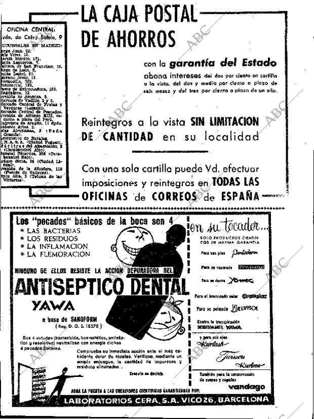 ABC MADRID 20-10-1961 página 44