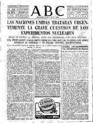 ABC MADRID 20-10-1961 página 47