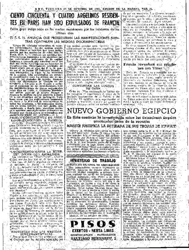 ABC MADRID 20-10-1961 página 51