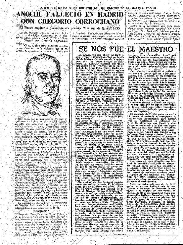 ABC MADRID 20-10-1961 página 59