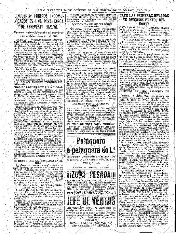 ABC MADRID 20-10-1961 página 75