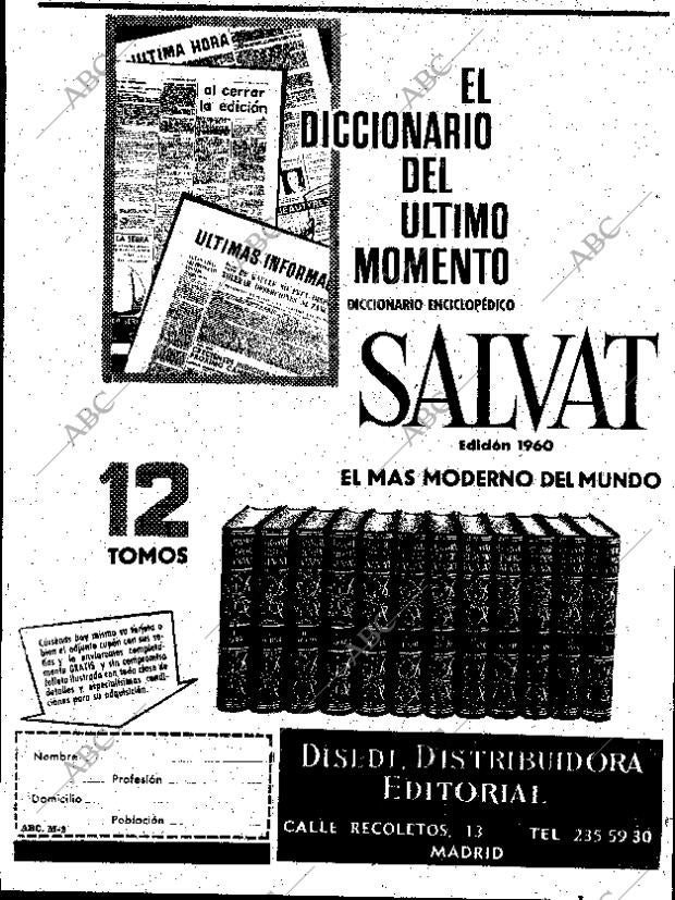 ABC MADRID 21-10-1961 página 16
