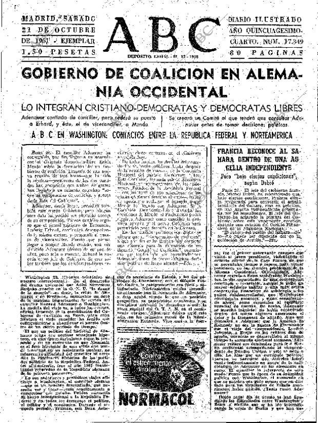 ABC MADRID 21-10-1961 página 31