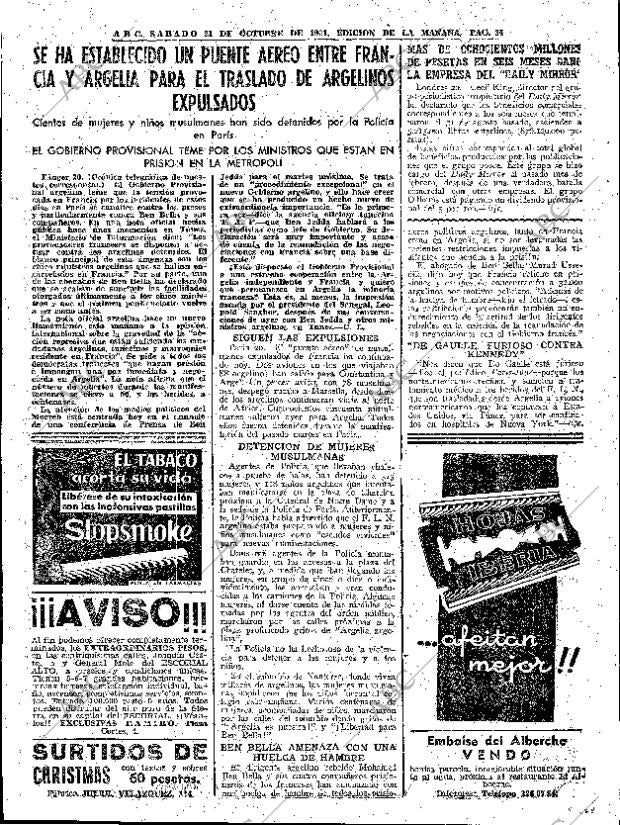 ABC MADRID 21-10-1961 página 34