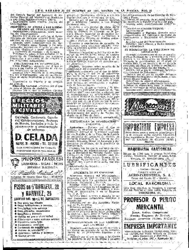 ABC MADRID 21-10-1961 página 38