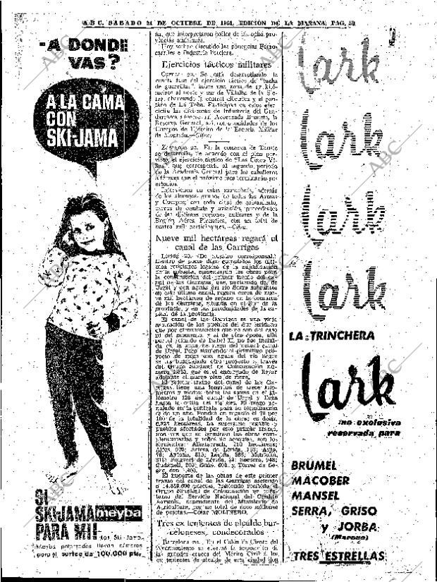 ABC MADRID 21-10-1961 página 50