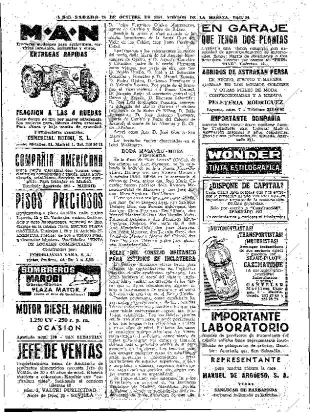ABC MADRID 21-10-1961 página 54