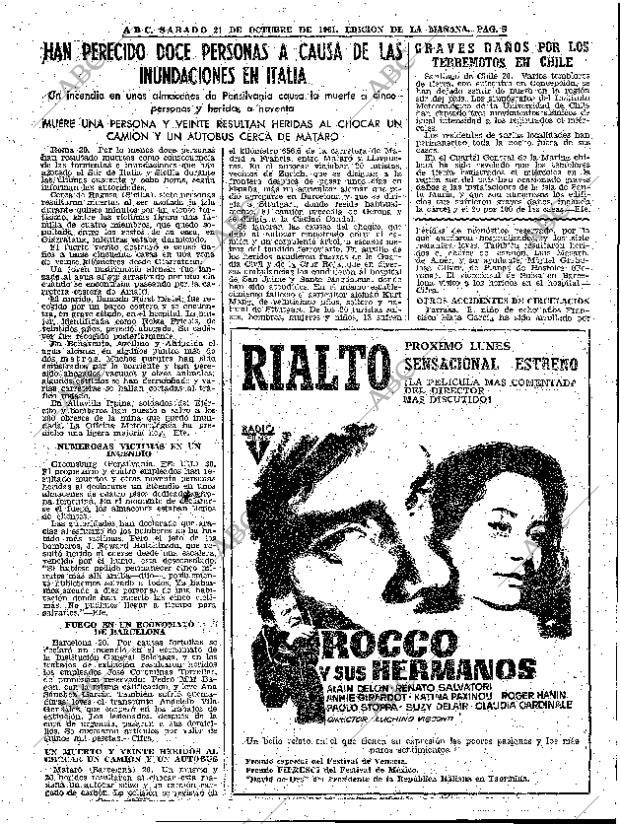 ABC MADRID 21-10-1961 página 57