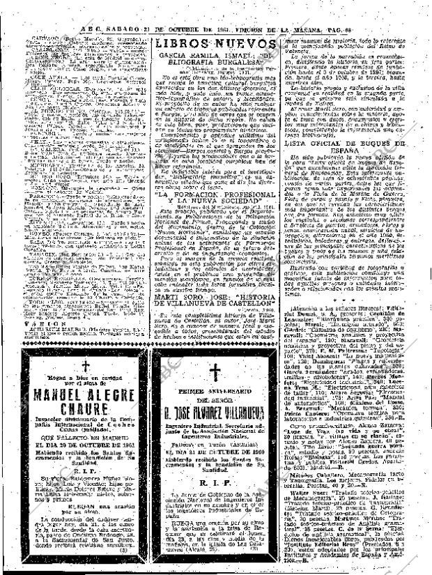 ABC MADRID 21-10-1961 página 68