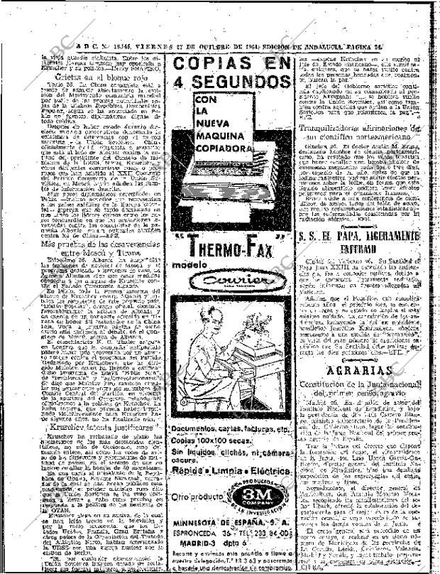 ABC SEVILLA 27-10-1961 página 34