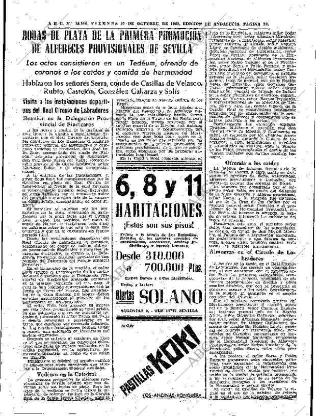ABC SEVILLA 27-10-1961 página 39