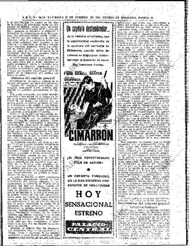 ABC SEVILLA 27-10-1961 página 40