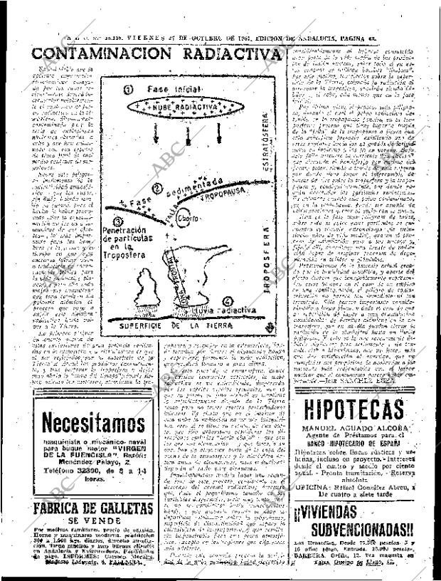 ABC SEVILLA 27-10-1961 página 43