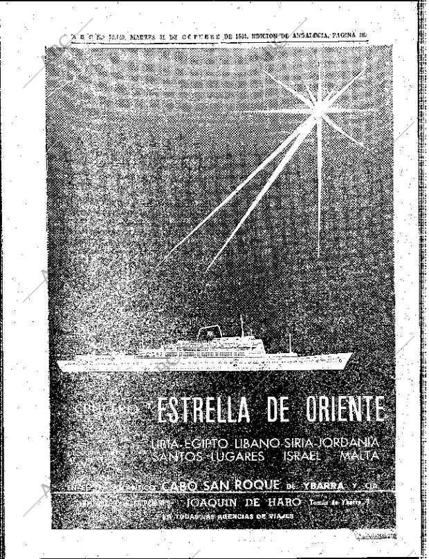 ABC SEVILLA 31-10-1961 página 58