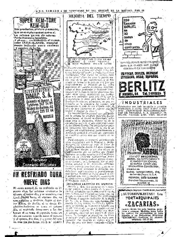 ABC MADRID 04-11-1961 página 46