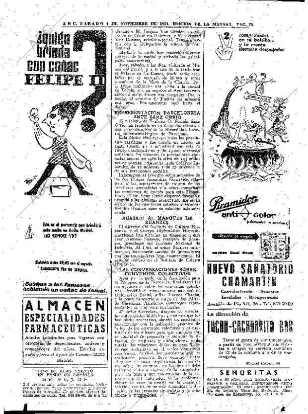 ABC MADRID 04-11-1961 página 50
