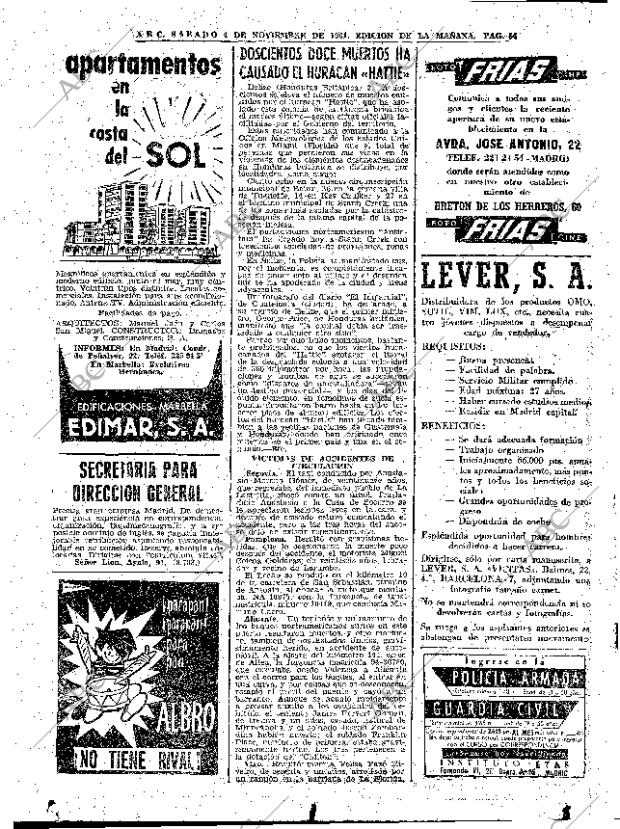 ABC MADRID 04-11-1961 página 54