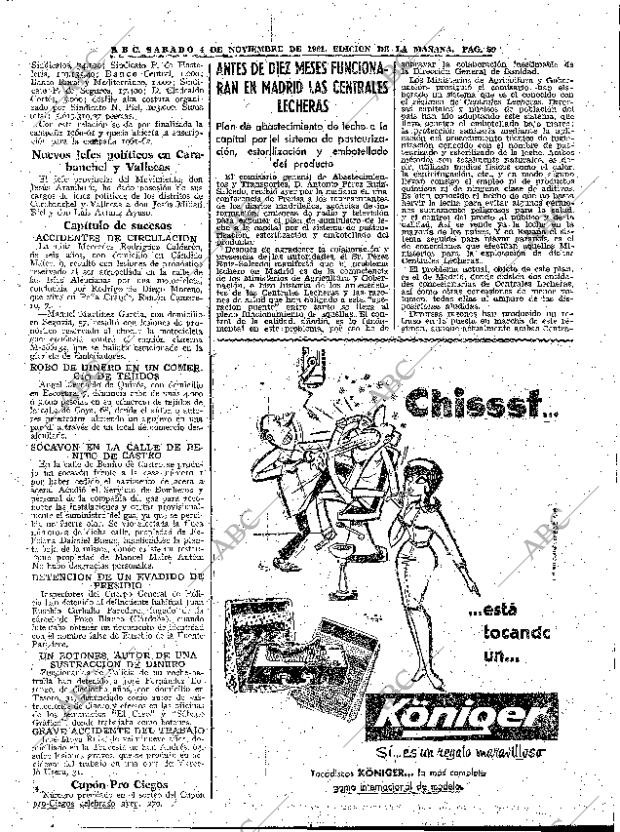 ABC MADRID 04-11-1961 página 59