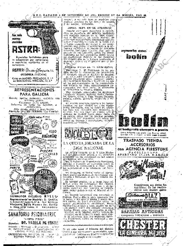 ABC MADRID 04-11-1961 página 64