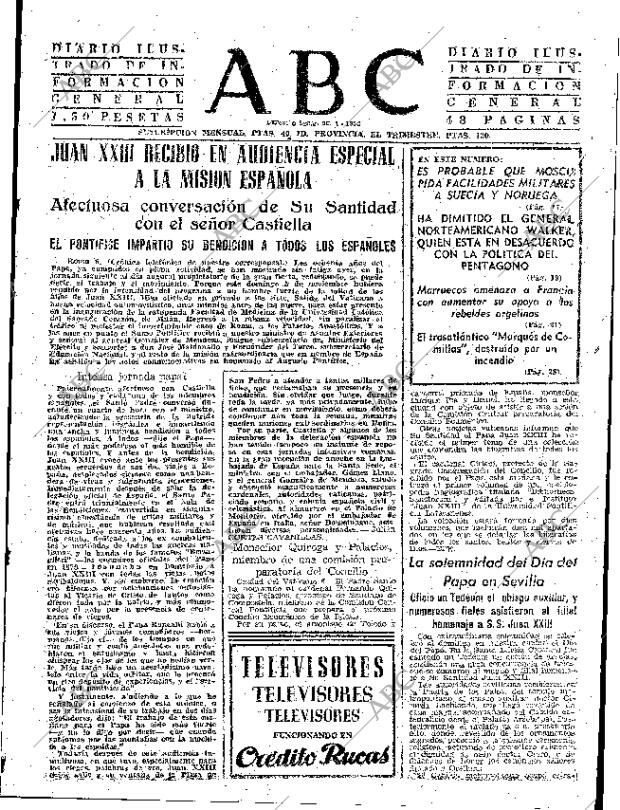 ABC SEVILLA 07-11-1961 página 15