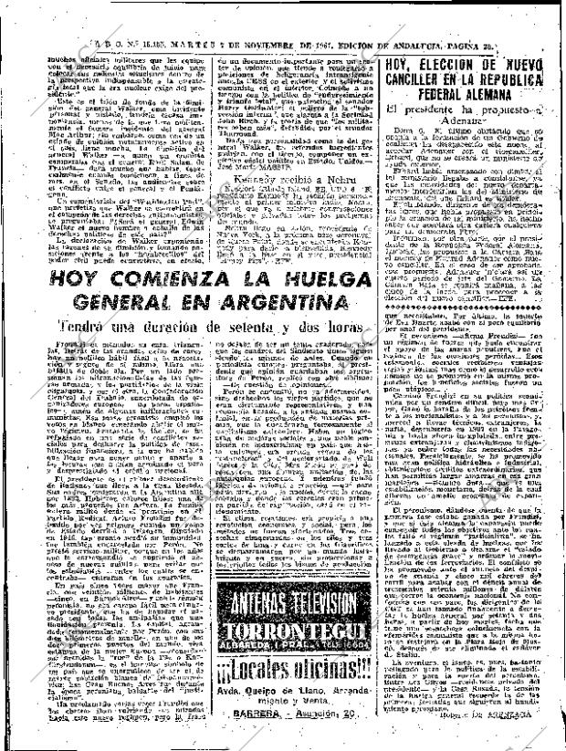 ABC SEVILLA 07-11-1961 página 20