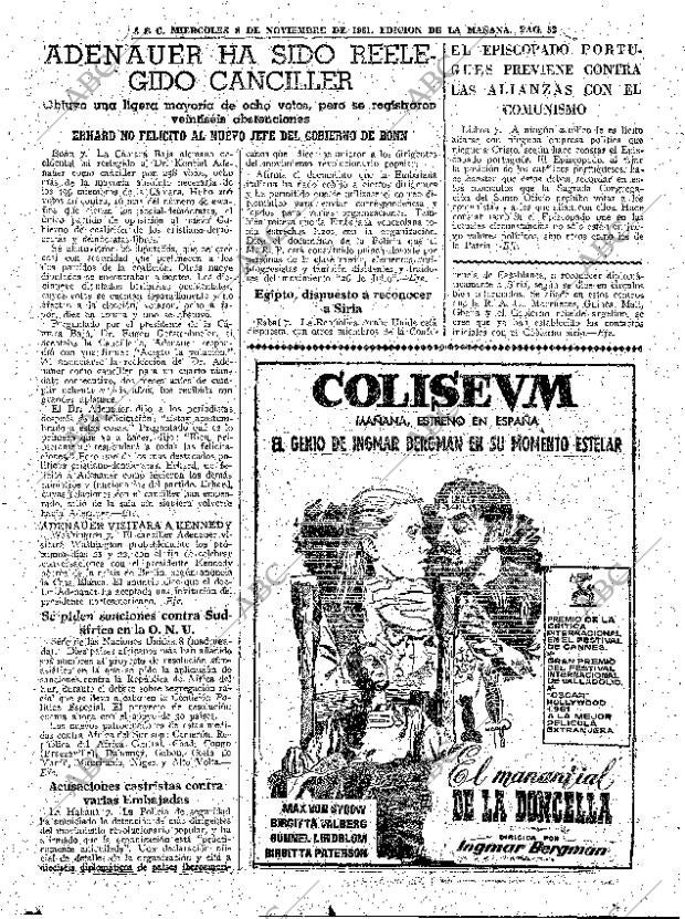 ABC MADRID 08-11-1961 página 53
