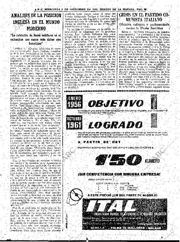 ABC MADRID 08-11-1961 página 55