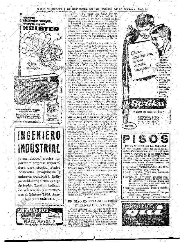 ABC MADRID 08-11-1961 página 56