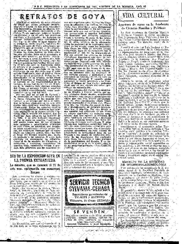 ABC MADRID 08-11-1961 página 63