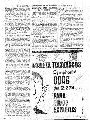 ABC MADRID 08-11-1961 página 65
