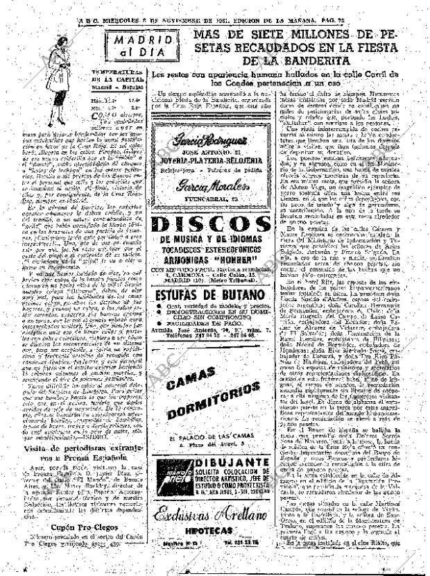 ABC MADRID 08-11-1961 página 73