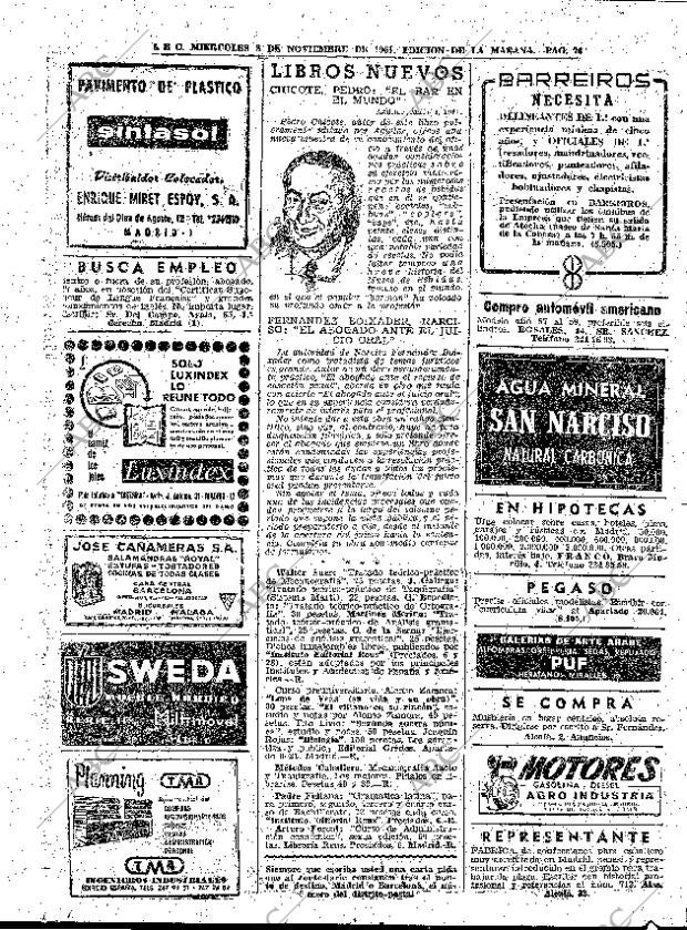 ABC MADRID 08-11-1961 página 76