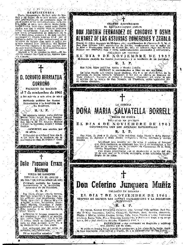 ABC MADRID 08-11-1961 página 92