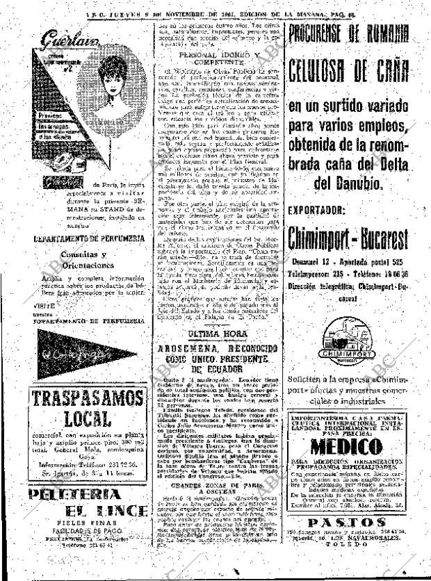 ABC MADRID 09-11-1961 página 48