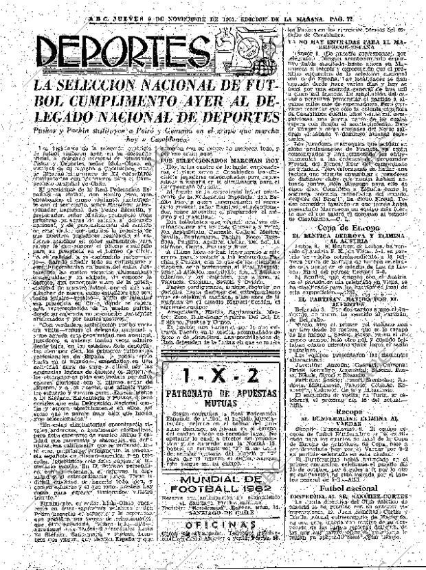 ABC MADRID 09-11-1961 página 77