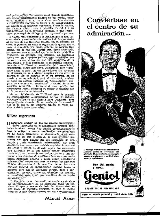 BLANCO Y NEGRO MADRID 11-11-1961 página 11