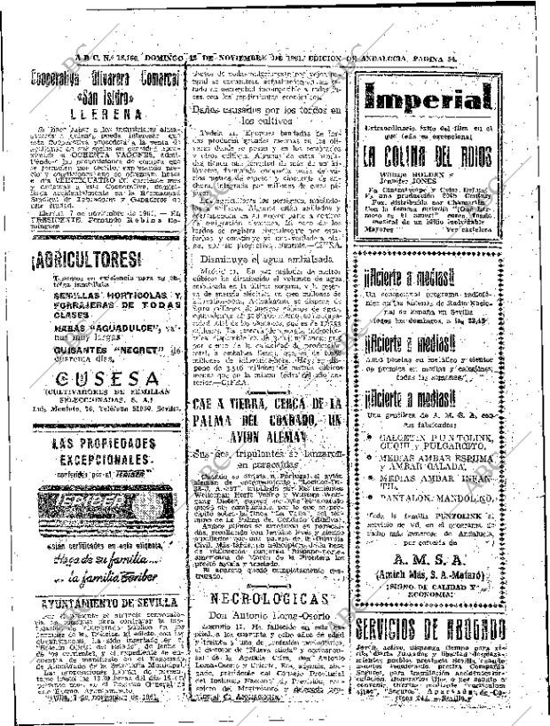 ABC SEVILLA 12-11-1961 página 54