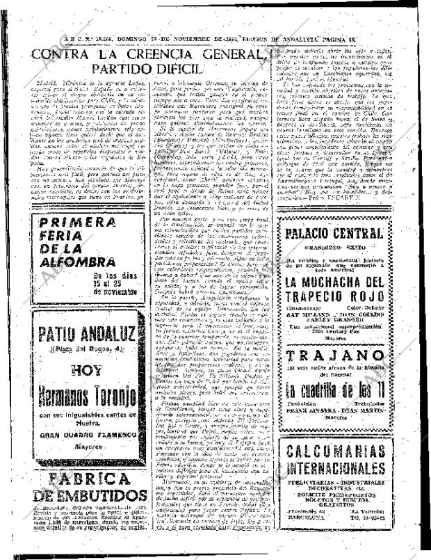 ABC SEVILLA 12-11-1961 página 68