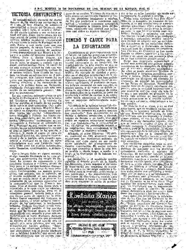 ABC MADRID 14-11-1961 página 34